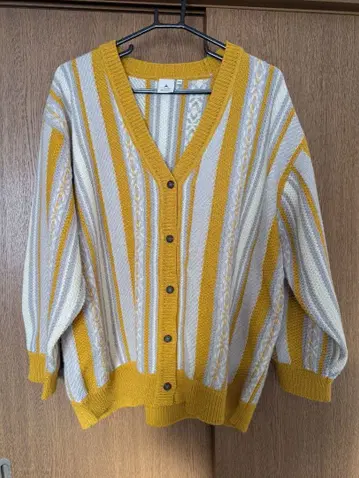 니코앤드 V넥 니트 가디건 long