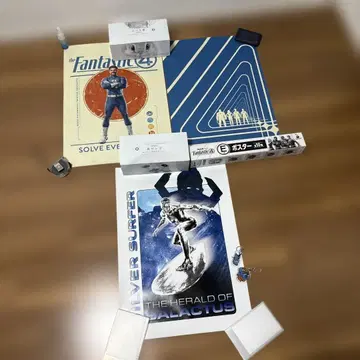 판타스틱 4 포스터 3종 키링 2종