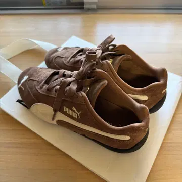 PUMA 스피드캣 23.5 스니커즈 브라운