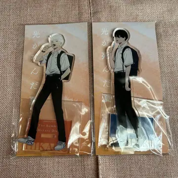 빛이 죽은 여름 아크릴 스탠드 등하교 시리즈 아이스 사먹는ver 팝업