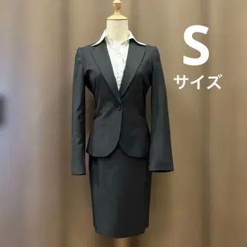 [ 새상품급 ] 다크 그레이 스트라이프 비즈니스 정장