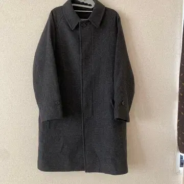 다크 그레이 체스터 코트 S