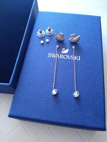 스와로브스키 새상품 Swarovski ICONIC SWAN 귀걸이