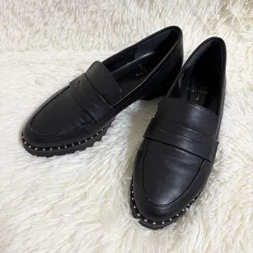 다이애나  올웨더 대응 로퍼 블랙/PU 스무스 22cm