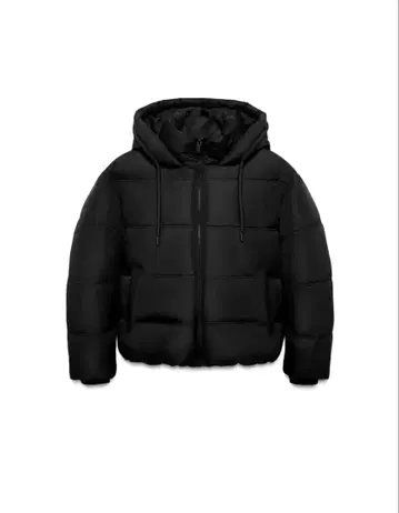 ZARA 발수 방풍 다운