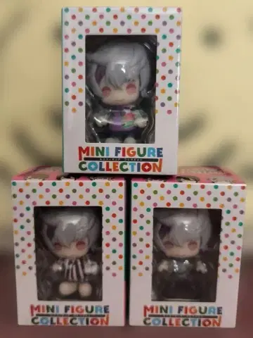 니지산지 미니 피규어 컬렉션 후와 미나토 3종 세트