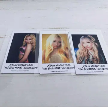 xg MAYA 마야 폴라로이드 트레이딩 카드 전시회 컴플리트