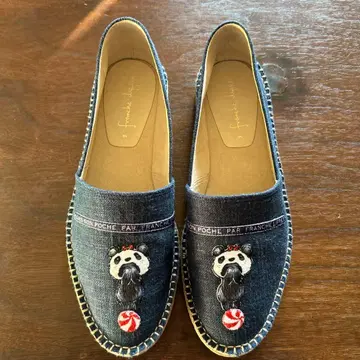 프란슈리페 슬립온 팬더 데님
