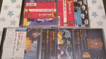 Def Leppard 5장 세트