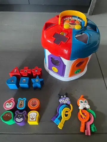 호빵맨 모양 인식 완구 끼워맞추기 완구 새상품급