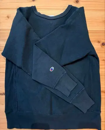 챔피온 Champion 리버스 위브 맨투맨 네이비