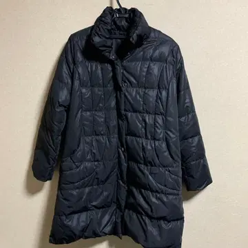 블랙 다운 자켓 M