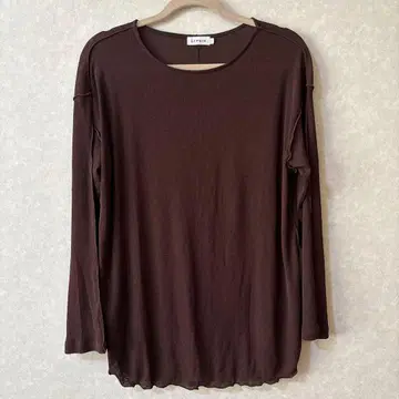 [새상품] lepsim 아웃링킹 시어 풀오버 브라운