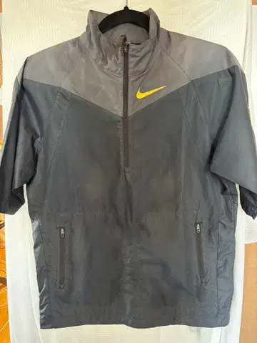 나이키 하프 지퍼 자켓 블랙