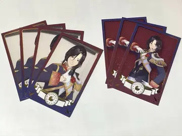 셰린 버건디 공통 의상 폴라로이드 니지산지