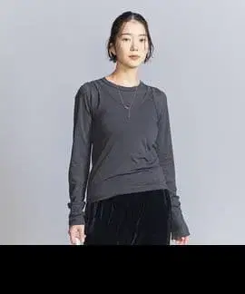 유나이티드 애로우즈/시어 레이어드 티셔츠 T셔츠