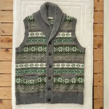 AIGLE 남성용 L 니트 베스트