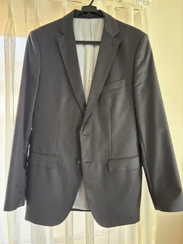 [자켓만] ZARA 그레이 비즈니스 정장 싱글 브레스 USA38