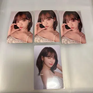 르세라핌 앙콘 랜트레 트레이딩 카드 채원 셀카