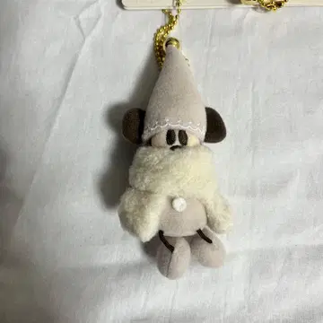 리루린린 봉제 인형 참 베이지 화이트 화이트 디즈니 크리스마스