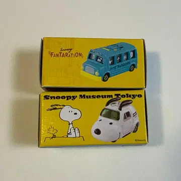 스누피 토미카 2세트