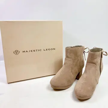 2422-3 MAJESTIC LEGON 베이지 스웨이드 부티