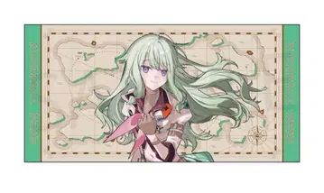 프로세카 쿠사나기 네네 세카라이 5th 포스터 타월 1개