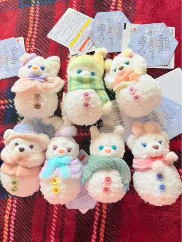 시크릿 오브 스노우위 데이 눈사람 더피 프렌즈 전 7종