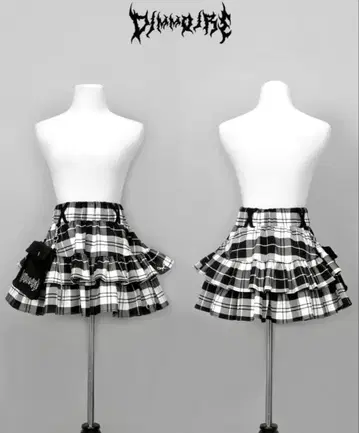 딤모아르 프릴 미니 스커트