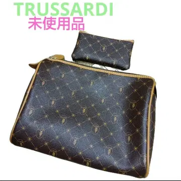 TRUSSARDI 세컨드 백 & 코인 케이스 세트