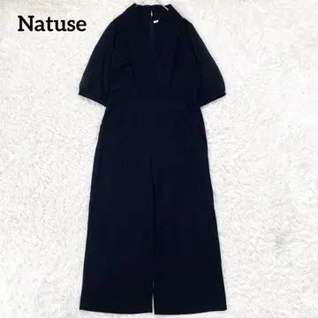 [나츄세] 스트레치 올인원 (2XL) 빅 사이즈 크롭 소매 워셔블