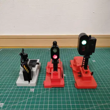 신호기 신구 토미카 토미카타운 사운드라이트 건널목 프라레일