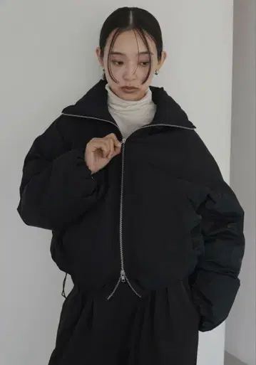 패딩 숏 다운 자켓