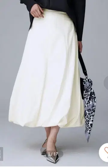 언타이틀 벌룬 스커트 INDIVI 자유구 23구 쿠 드 샹스