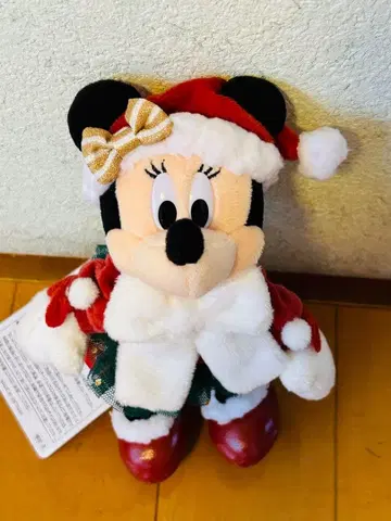 디즈니 크리스마스 미니 인형 배지