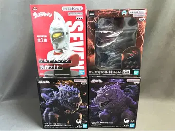 울트라 세븐 흉상 라이트 고질라 피규어 룸 라이트 세트