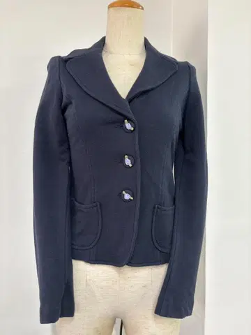 Gretepo 네이비 테일러드 자켓