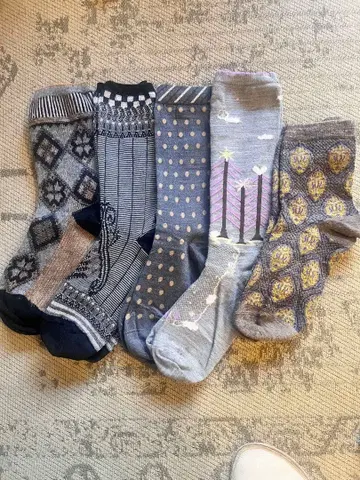 안티파스토 그레이 계열 삭스 5족 세트