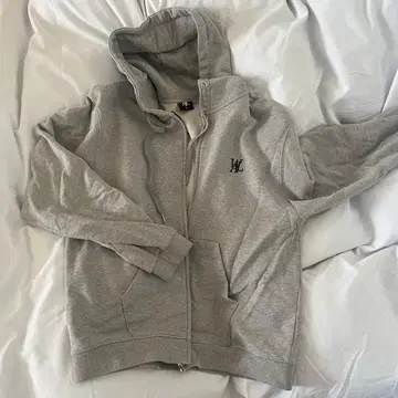 WOOALONG 지퍼 후드티