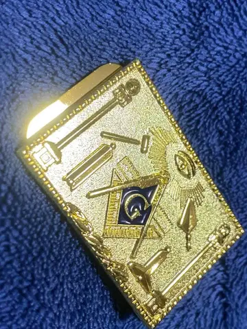 프리메이슨 골드 머니클립 geometry god 일루미나티