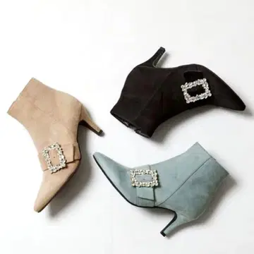 [새상품급] 오리엔탈 트래픽 비쥬 버클 부츠 L 사이즈 블랙