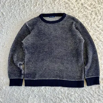 URBAN RESEARCH 버즈아이 패턴 니트 스웨터 size40