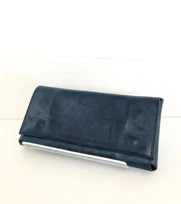 FABRIK 패브릭 가죽 장지갑 블루