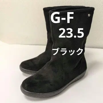 골든풋 G-F sports 부츠 블랙스웨이드 23.5EEE