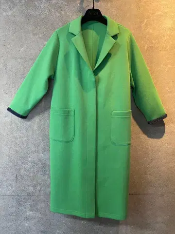 BLUE FRONCE 블루프론세 그린 롱 코트