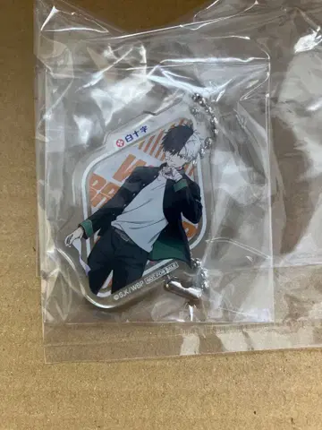 사쿠라 하루카 윈브레 화이트 십자가 파우치 아크릴 키링