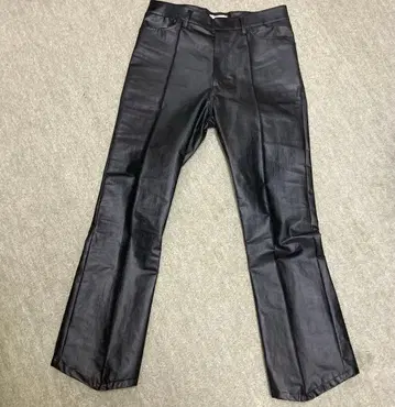 BED J.W. FORD 플레어 팬츠 가죽 팬츠 0 사이즈