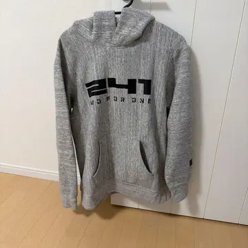 [ 새상품급 ] 241 로고 워터 플랜트 맨투맨 후드티