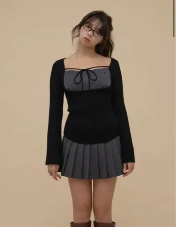 andmary Gisele 니트 세트 업