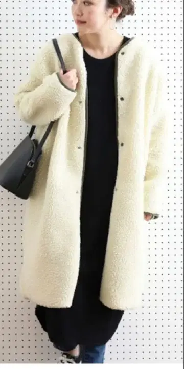 노카라 보아 플리스 코트